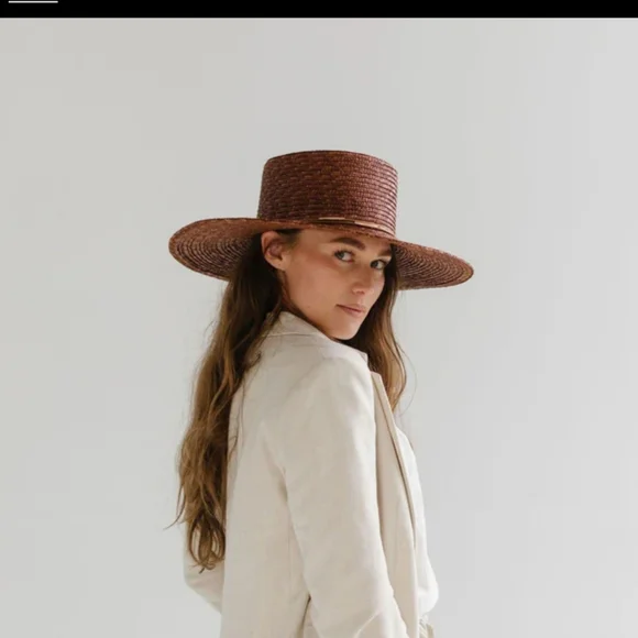 GIGI PIP Brown Straw Hat - Picture 4 of 10